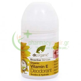DR.ORGANIC - Organic Vitamin E Deodorant 50mL