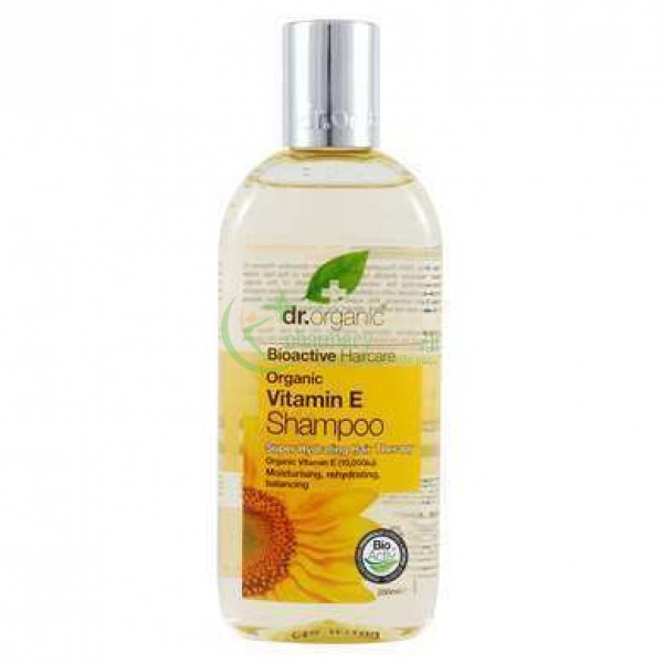 DR.ORGANIC - Organic Vitamin E Shampoo 265mL Σαμπουάν - Conditioner Μαλλιών