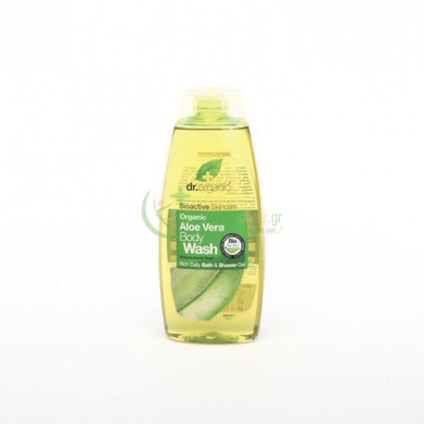 DR.ORGANIC - Organic Aloe Vera Body Wash 250mL Αφρόλουτρα - Υγρά Καθαρισμού