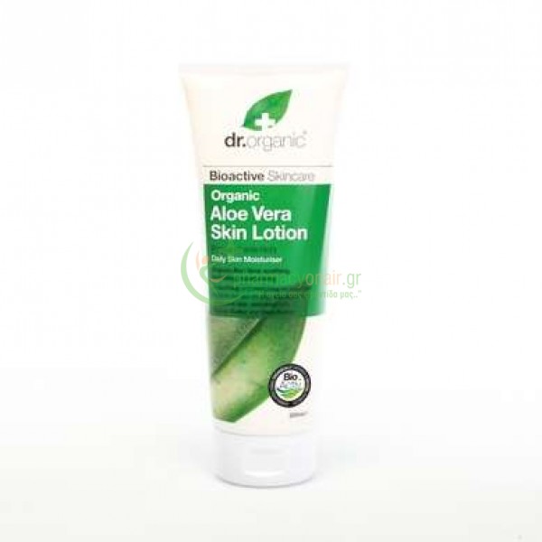 DR.ORGANIC - Organic Aloe Vera Skin Lotion 200mL Ενυδάτωση Σώματος