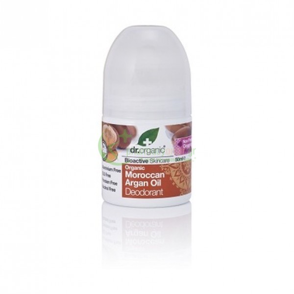 DR.ORGANIC - Organic Moroccan Argan Oil Deodorant 50mL Αποσμητικά