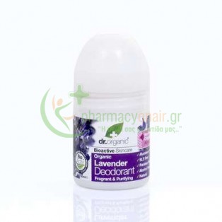 DR.ORGANIC - Organic Lavender Deodorant 50mL Αποσμητικά