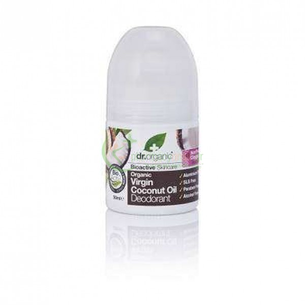 DR.ORGANIC - Organic Virgin Coconut Oil Deodorant 50mL Αποσμητικά
