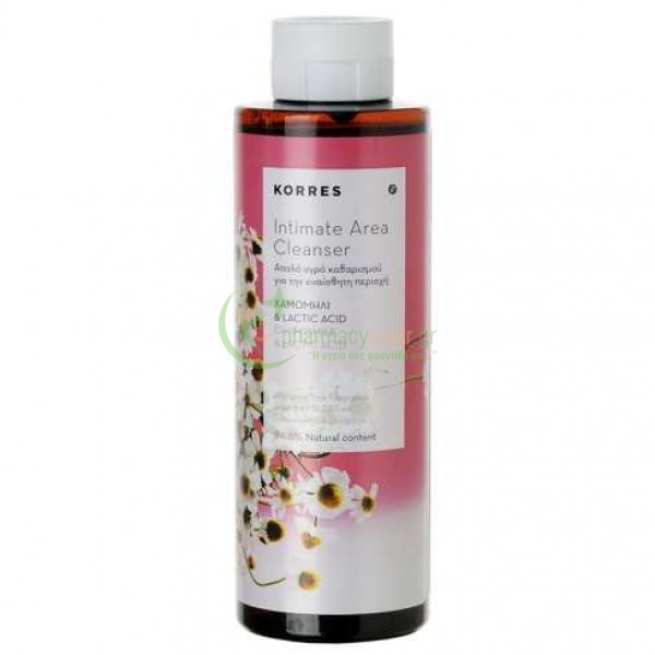 KORRES - Intimate Cleanser με Χαμομήλι & Lactic Acid 250mL Καθαρισμός Ευαίσθητης Περιοχής KORRES - Intimate Cleanser με Χαμομήλι & Lactic Acid 250mL Καθαρισμός Ευαίσθητης Περιοχής
