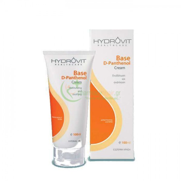 HYDROVIT - Base D-Panthenol Cream 100mL ΓΥΝΑΙΚΑ HYDROVIT - Base D-Panthenol Cream 100mL ΓΥΝΑΙΚΑ