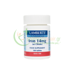 LAMBERTS - Iron 14mg tabs 100s