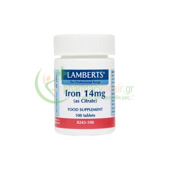 LAMBERTS - Iron 14mg tabs 100s