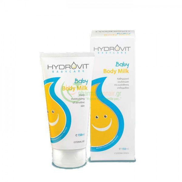 HYDROVIT - Baby Body Milk 150mL ΝΕΑ ΜΗΤΕΡΑ & ΠΑΙΔΙ HYDROVIT - Baby Body Milk 150mL ΝΕΑ ΜΗΤΕΡΑ & ΠΑΙΔΙ