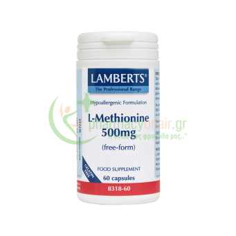 LAMBERTS - L-Methionine 500mg caps 60s