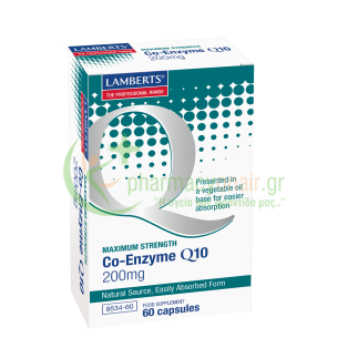 LAMBERTS - Co-Enzyme Q10 200mg caps 60s