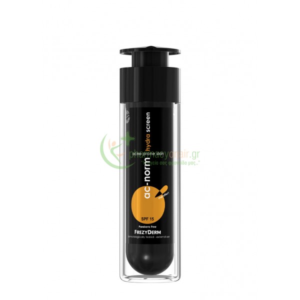 FREZYDERM - Ac-Norm Hydra Screen SPF15 50mL Ενυδάτωση - Λάμψη