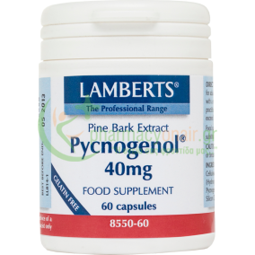 LAMBERTS - Pycnogenol 40mg caps 60s