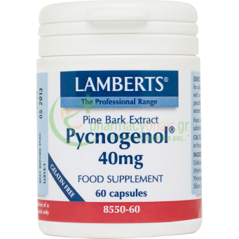 LAMBERTS - Pycnogenol 40mg caps 60s