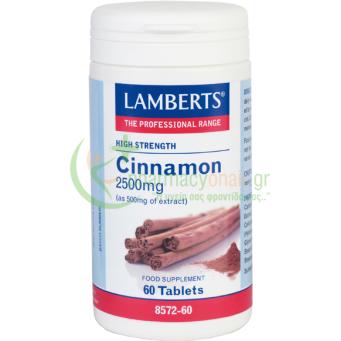 LAMBERTS - Cinnamon 2500mg tabs 60s