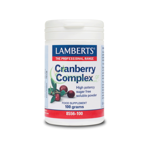 LAMBERTS - Cranberry Complex Powder 100gr Κράνα (Cranberry) LAMBERTS - Cranberry Complex Powder 100gr Κράνα (Cranberry)