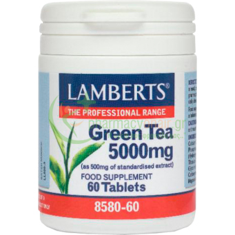 LAMBERTS - Green Tea 5000mg tabs 60s