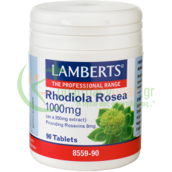 LAMBERTS - Rhodiola Rosea 1000mg tabs 90s