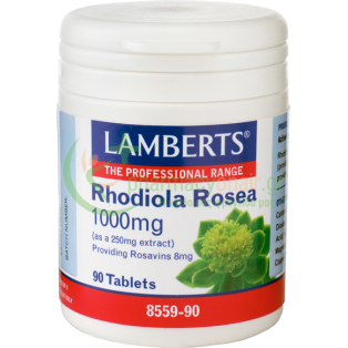 LAMBERTS - Rhodiola Rosea 1000mg tabs 90s
