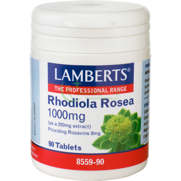 LAMBERTS - Rhodiola Rosea 1000mg tabs 90s 