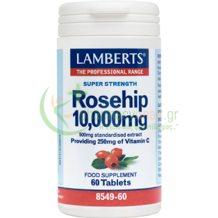 LAMBERTS - Rosehip 10.000mg caps 60s