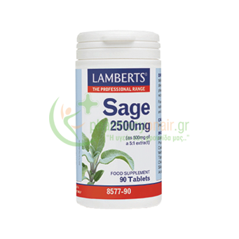 LAMBERTS - Sage 2500mg tabs 90s