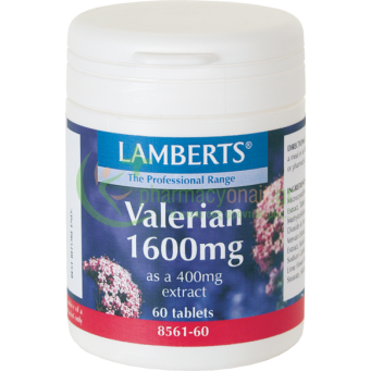 LAMBERTS - Valerian 1600mg tabs 60s