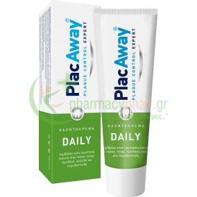 OMEGA PHARMA - Plac Away Daily Care Οδοντόκρεμα 75mL