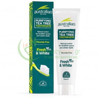 OPTIMA - Australian Organic Tea Tree Fresh & White Toothpaste 100mL Οδοντόκρεμες