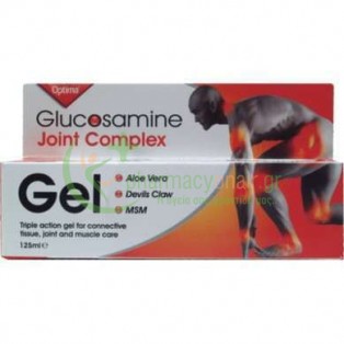 OPTIMA - Glucosamine Joint Comlpex Gel 125mL Μώλωπες