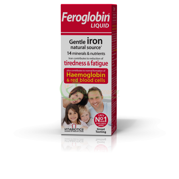 VITABIOTICS - Feroglobin B12 Liquid 200mL Σίδηρος
