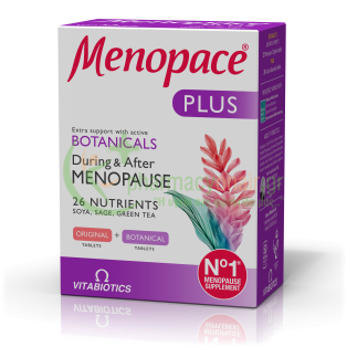 VITABIOTICS - Menopace Plus tabs 28s + tabs 28s Βοτάνων Εμμηνόπαυση