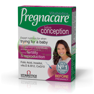 VITABIOTICS - Pregnacare Before Conception tabs 30s Βιταμίνες για Έγκυες - Θηλάζουσες