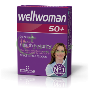 VITABIOTICS - Wellwoman 50+ tabs 30s Εμμηνόπαυση