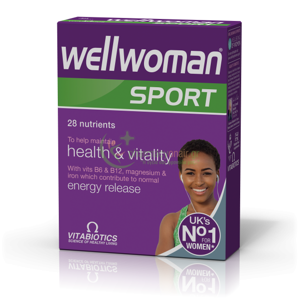 VITABIOTICS - Wellwoman Sport & Fitness tabs 30s Πολυβιταμίνες VITABIOTICS - Wellwoman Sport & Fitness tabs 30s Πολυβιταμίνες