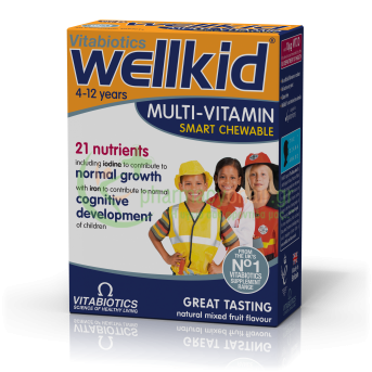 VITABIOTICS - Wellkid chewable tabs 30s