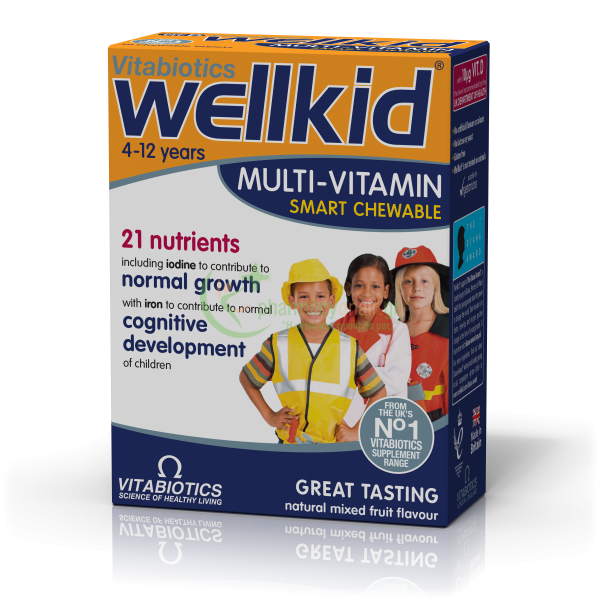 VITABIOTICS - Wellkid chewable tabs 30s Παιδικές Βιταμίνες VITABIOTICS - Wellkid chewable tabs 30s Παιδικές Βιταμίνες