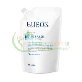 EUBOS - Basic Care Refill Ανταλλακτικό Liquid Washing Emulsion Blue 400mL
