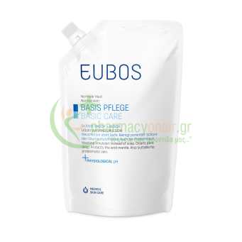EUBOS - Basic Care Refill Ανταλλακτικό Liquid Washing Emulsion Blue 400mL