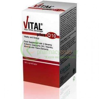 VITAL -  Plus Q10 Lipidcaps 60s