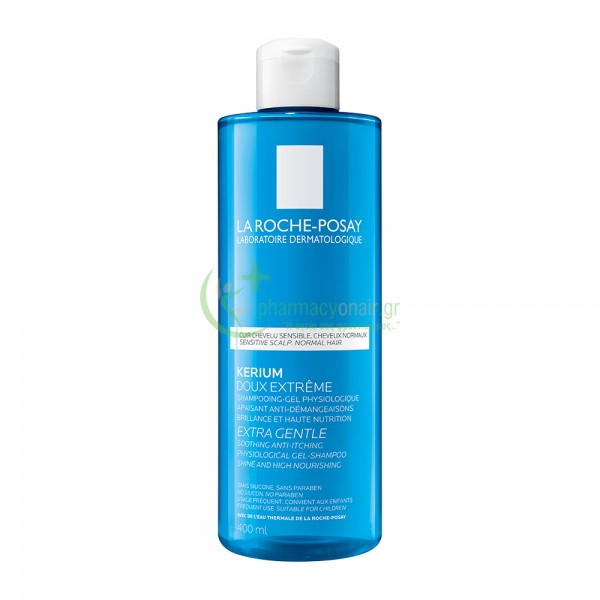 LA ROCHE POSAY - Kerium Extra Gentle Gel-Shampoo 400mL Σαμπουάν - Conditioner Μαλλιών LA ROCHE POSAY - Kerium Extra Gentle Gel-Shampoo 400mL Σαμπουάν - Conditioner Μαλλιών