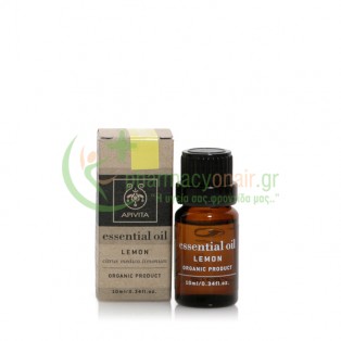 APIVITA - Essential Oil Λεμόνι 10mL ΥΓΕΙΑ - ΦΡΟΝΤΙΔΑ