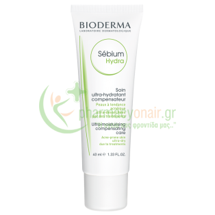 BIODERMA - Sebium Hydra 40mL Ενυδάτωση - Λάμψη