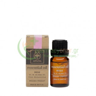 APIVITA - Essential Oil Τριαντάφυλλο 10mL ΥΓΕΙΑ - ΦΡΟΝΤΙΔΑ
