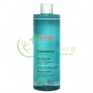 AVENE -  Cleanance Eau Micellaire 400mL Καθαρισμός προσώπου - Ντεμακιγιάζ