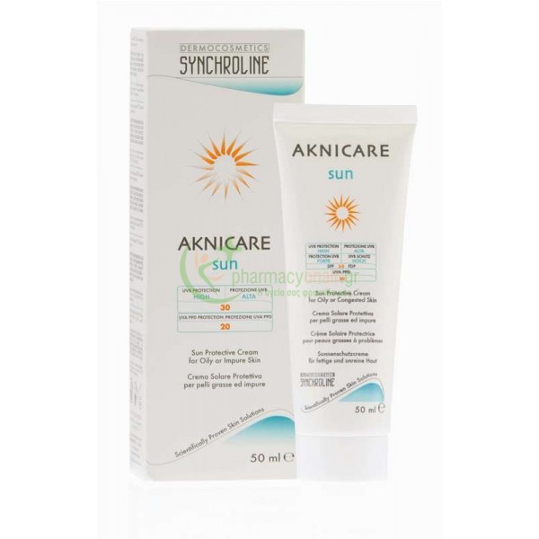 SYNCHROLINE -   Aknicare Sun SPF30 50mL ΓΥΝΑΙΚΑ