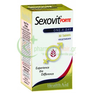 HEALTH AID - Sexovit FORTE tabs 30s Σεξουαλική Τόνωση