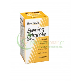HEALTH AID - Evening Primrose 1000mg caps 30s