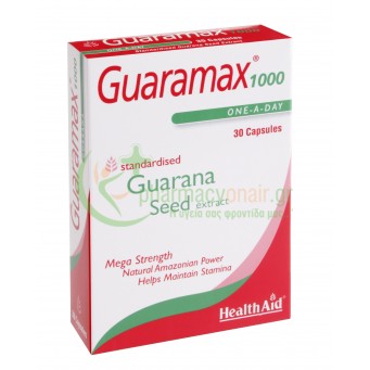 HEALTH AID - Guaramax 1000 caps 30s