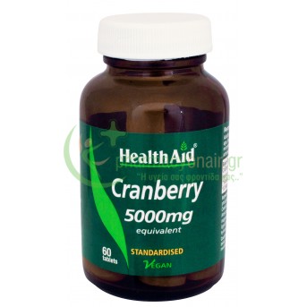 HEALTH AID - Cranberry 5000mg tabs 60s