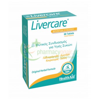 HEALTH AID - Livercare tabs 60s